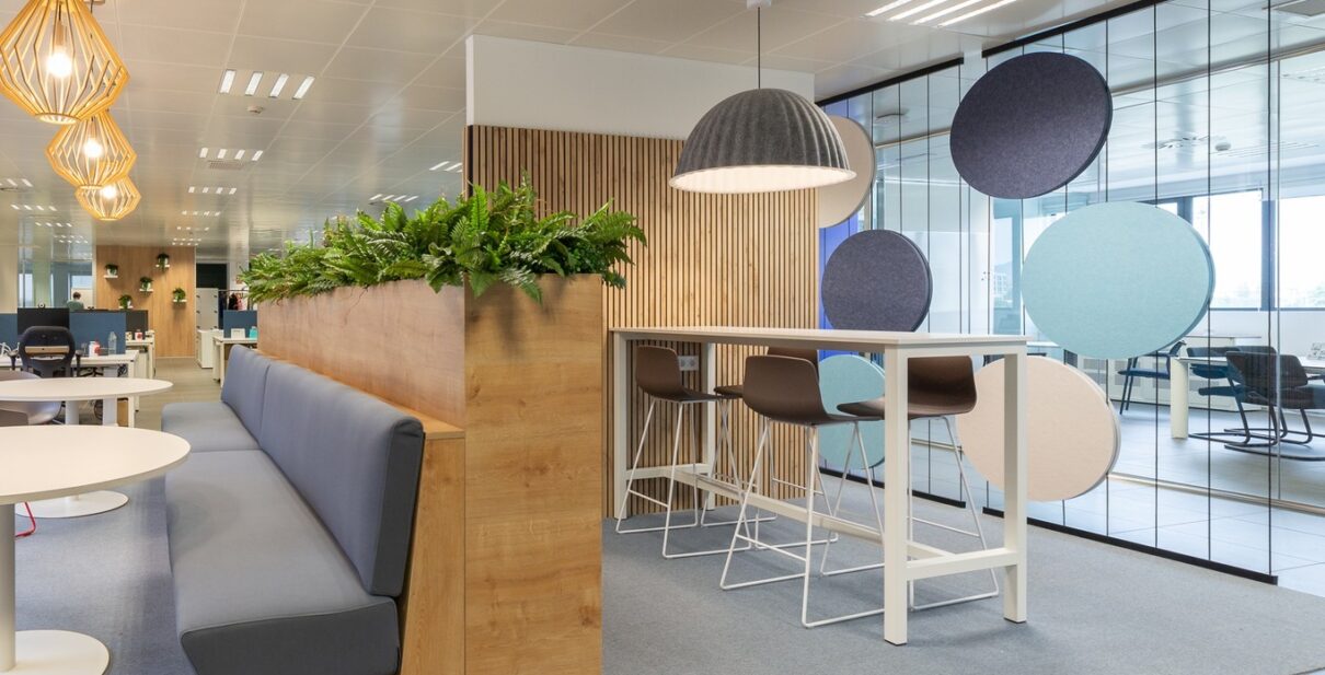 akustik daire panel keçe